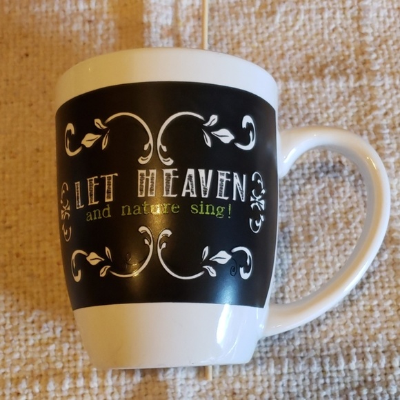 Wondertreats Inc. Other - Let Heaven and Nature sing customizable chalkboard  coffee mug